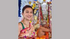 Durga Puja 2021: কীভাবে দুর্গাপুজো সেলিব্রেট করছেন মিমি চক্রবর্তী? দেখুন ছবিতে