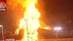 Dussehra 2021: দেশজুড়ে দশেরা পালন, দিল্লিতে রাবণ দহন অনুষ্ঠানে উপস্থিত মুখ্যমন্ত্রী অরবিন্দ কেজরিবাল। Bangla News