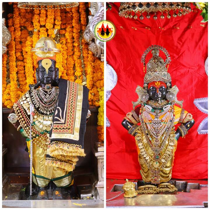 देवाचे हे साजरे रूप पाहण्यासाठी देशभरातील भाविकांनी मोठी गर्दी केली आहे.
