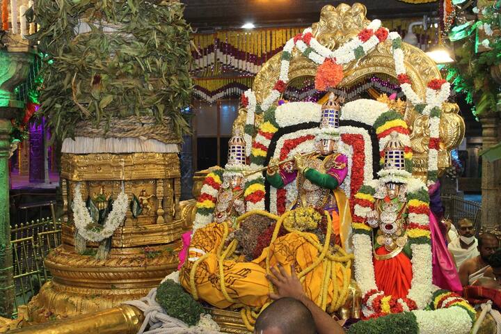 ధ్వజావరోహణంతో ముగిసిన శ్రీవారి బ్రహ్మోత్సవాలు