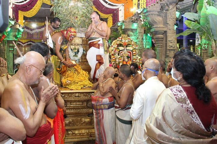 ధ్వజావరోహణంతో ముగిసిన శ్రీవారి బ్రహ్మోత్సవాలు
