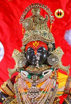 विजयादशमीला 'विठुराया' गुराखी रुपात तर 'रुक्मिणी माता' विजयालक्ष्मी रुपात सजली