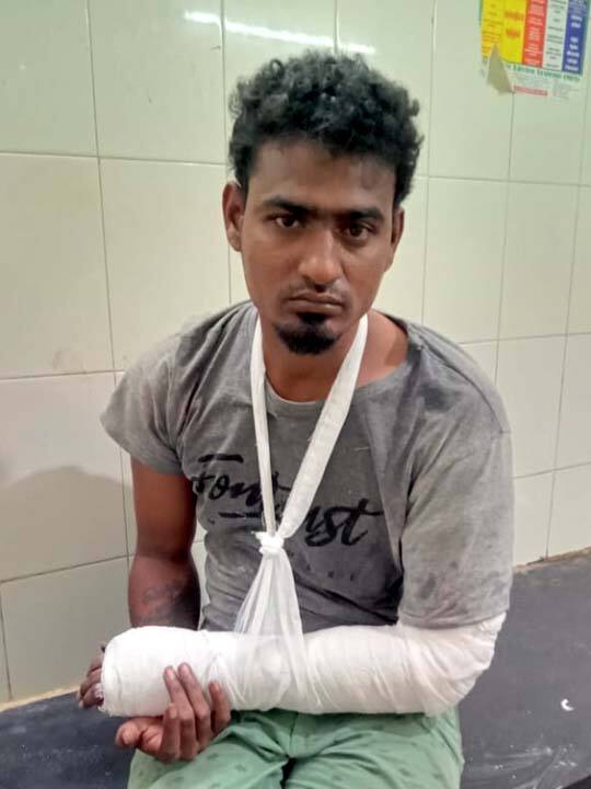 சாலையில் நடந்து சென்ற பொதுமக்கள் மீது தாக்குதல் - தங்களுக்கே உரிய பாணியில் கவனித்த போலீசார்
