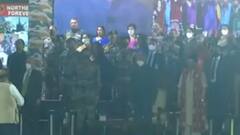 TOP News: दोपहर की बड़ी खबरें | जवानों के साथ राष्ट्रपति रामनाथ कोविंद का दशहरा |