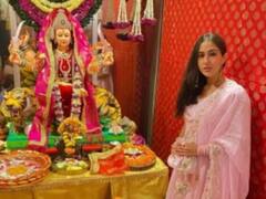 Sara Ali Khan ने फैन्स को दी विजयदशमी की शुभकामनाएं, ट्रेडिशनल ड्रेस में बेहद खूबसूरत लगी एक्ट्रेस