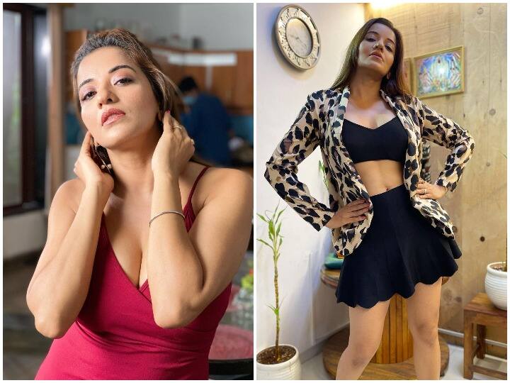 भोजपुरी एक्ट्रेस और बिग बॉस (Bigg Boss) फेम मोनालिसा (Monalisa) ने अपने लेटेस्ट फोटोशूट से सोशल मीडिया का पारा एक बार फिर बढ़ा दिया है. हाल ही में उन्होंने अपनी कुछ तस्वीरें फैन्स के साथ शेयर की है. जिसमें वो ब्लू कलर की थाई-हाई स्लिट ड्रेस में नजर आ रही हैं. ट्रैडिशनल के बाद मोनालिसा के इस हॉट लुक ने फैन्स को दीवाना बना दिया हैं. आप भी डालिए उनकी दिलकश तस्वीरों पर एक नजर..... (फोटो- सोशल मीडिया)