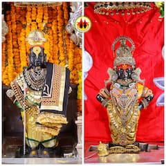 विजयादशमीला 'विठुराया' गुराखी रुपात तर 'रुक्मिणी माता' विजयालक्ष्मी रुपात सजली