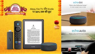 Amazon Festival Sale: करवा चौथ और दिवाली के लिए इससे अच्छे गिफ्ट नहीं मिलेंगे, आधी कीमत में खरीदें इको डॉट स्पीकर