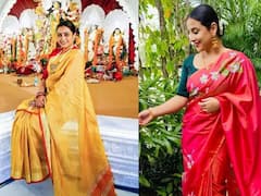 Navratri 2021 : રાની, વિદ્યાથી લઇને કાજોલ સુધીની હીરોઇનો આ છે નવરાત્રી સ્પેશ્યલ લૂક, જુઓ...........