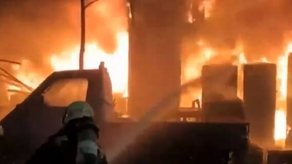Taiwan: Massive fire in a building kills 14
