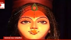 Vijaya Dashami 2021: লালাবাগান সর্বজনীনে জমজমাট সিঁদুর-খেলা, ঢাকের তালে পা মেলালেন মহিলারা। Bangla News