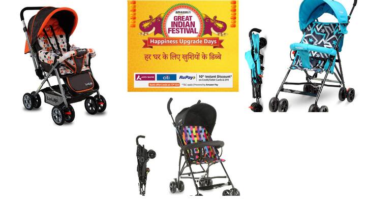 Amazon Festival Sale On Baby Stroller, Top 5 Stroller On Amazon Discount on Baby Pram Amazon Festival Sale: जानिए अमेजन पर बिकने वाले टॉप-5 बेबी स्ट्रॉलर, मिल रही है सबसे बड़ी डील