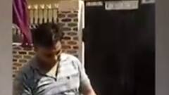 Muradabad के दशहरा हर्ष फायरिंग मामलें में वीडियों में मौजूद शख्स बजरंग दल का नेता बताया जा रहा।