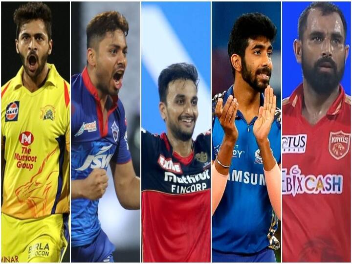 IPL 2021 Top 5 Highest wicket takers in Indian Premier League IPL TOP 5 WICKET MOMENTS : IPL 2021-இல், அதிக விக்கெட்டுகளை அடித்துத்தூக்கிய டாப் 5 பவுலர்கள் யார் யார் தெரியுமா?