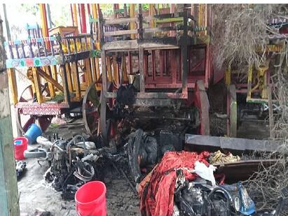 Mob Attacks ISKCON Temple in Bangladeshs Noakhali, Kills One Mob attacks Iskcon temple | வங்கதேசத்தில் இஸ்கான் கோவிலில் தாக்குதல்: ஒருவர் படுகொலை