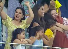 IPL 2021: CSK જીતતાં જ સાક્ષી-રિવાબા ખુશીથી ઝુમી ઉઠ્યા, આ રીતે પડાવી તસવીરો