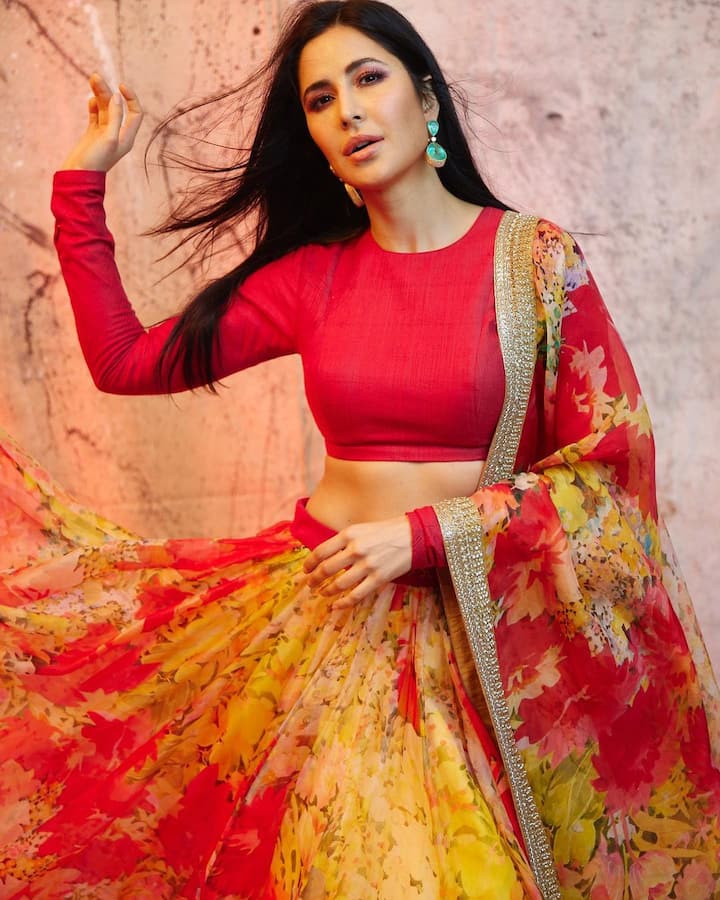 फोटोज में देखा जा सकता है कि कैटरीना रेड कलर के लहंगे में नजर आ रही हैं. साथ ही इस लुक के लिए उन्होंने काफी लाइट मेकअप कैरी किया हुआ है. खुले बालों ने कैटरीना के इस लुक को पूरा किया है. इस फोटो के बैकग्राउंड को सिंपल रखा गया है. इस फोटो को अभी तक 15 लाख से ज्यादा लाइक्स मिल चुके है.