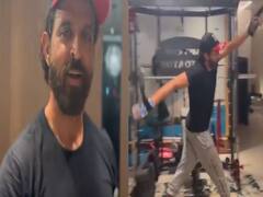 80’s के गाने सुनते ही गरबा करने लगे Hrithik Roshan, झूमकर नाचे...दिखा मस्तमौला अंदाज