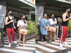 सूट सलवार छोड़ डेनिम शॉर्ट्स और हाफ शर्ट में दिखीं Sara Ali khan तो बनियान में नजर आए भाई Ibrahim, मां Amrita Singh के साथ यहां हुए स्पॉट