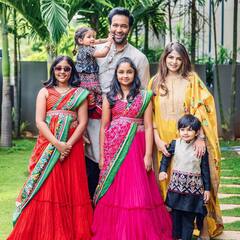 Manchu Vishnu Family: మంచువారి పిల్లలు ఎంత ముద్దొస్తున్నారో