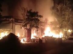 मुंबई से सटे भिवंडी की फर्नीचर मार्केट में भीषण आग से तबाही, 50 से ज्यादा गोदाम जलकर खाक