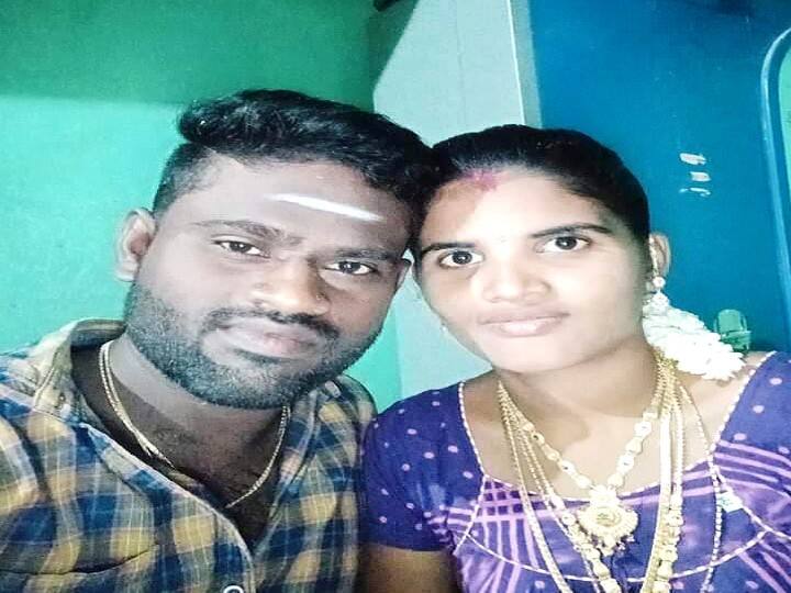 Ramanathapuram: Love marriage despite parental opposition  - Husband commits suicide with 6 months pregnant due to family poverty காதலித்ததால் உதவமறுத்த உறவினர்கள்: 6 மாத கர்ப்பிணி மனைவியுடன், கணவன் தற்கொலை..
