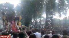 Dubrajpur: দুর্গাপুজোর একাদশীতে শশ্মানকালী বিসর্জন দুবরাজপুরে | Bangla News