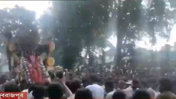 Dubrajpur: দুর্গাপুজোর একাদশীতে শশ্মানকালী বিসর্জন দুবরাজপুরে | Bangla News