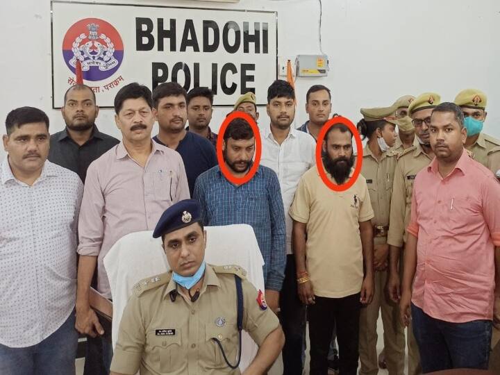Crime Branch recovered 350 kg of ganja from a truck on National Highway, 2 accused arrested in bhadohi ann भदोही: क्राइंम ब्रांच ने नेशनल हाईवे पर ट्रक से बरामद किया 350 किलो गांजा, 2 आरोपी गिरफ्तार