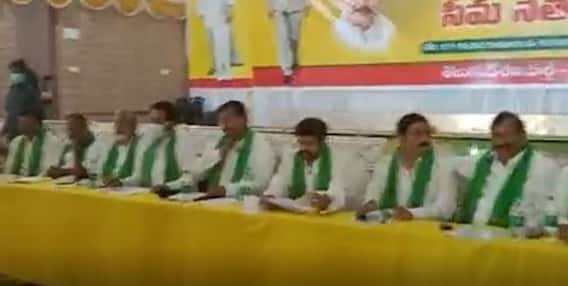 రాయలసీమకు నీటి వనరుల్లో అన్యాయంపై చర్చావేదిక- ఎమ్మెల్యే బాలకృష్ణ హాజరు