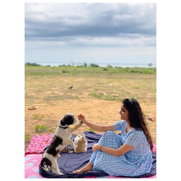 (Image credit: Instagram) ప్రస్తుతం కీర్తి మహేష్ బాబు పక్కన ‘సర్కారువారి పాట’ సినిమాలో నటిస్తోంది.