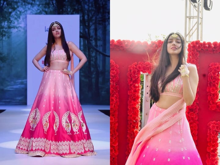 शनिवार को बॉम्बे टाइम्स फैशन वीक (Bombay Times Fashion Week) का दूसरा दिन शानदार गुजरा. दूसरे दिन दिव्या खोसला कुमार, शमा सिकंदर सहित कई सेलेब्स रैंप पर जलवे बिखेरे. दिव्या रैंप पर बेहद खूबसूरत लुक में नजर आईं. इस खास मौके की तस्वीरें दिव्या ने अपने इंस्टाग्राम अकॉउंट पर भी शेयर की है. नीचे की स्लाइड में देखें तस्वीरें.