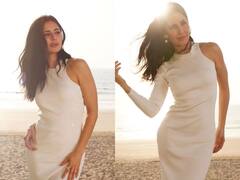 समंदर किनारे, रेत पर Katrina Kaif ने दिए शानदार पोज़, अनूठे अंदाज में किया Sooryavanshi फिल्म का प्रमोशन