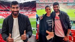 T20 World Cup: স্ত্রী সঞ্জনাকে নিয়ে ওল্ড ট্র্যাফোর্ডে ঘুরে এলেন জসপ্রীত বুমরা