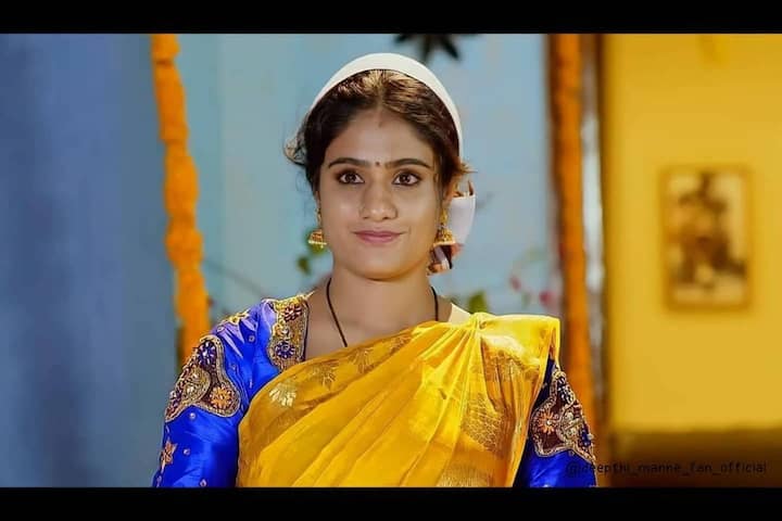 ఈ ముద్దుగుమ్మ అమాయకత్వం చూపులతో తెలుగు ప్రేక్షకులను దగ్గరైంది.(Image credit/Deepthi Manne Instagram)