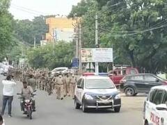Huzurabad By-Elections సందర్భంగా పోలీసులు, సైనికుల ఫ్లాగ్ మార్చ్