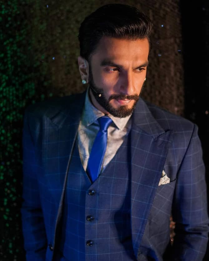 Ranveer Singh All Dressed Up For His TV Show 'The Big Picture