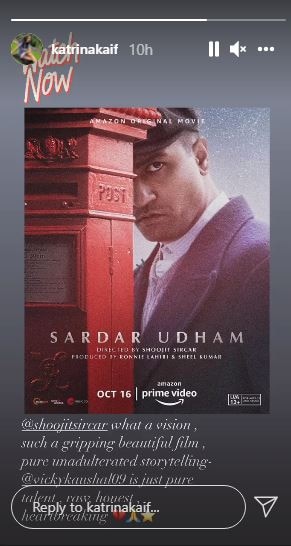'Sardar Udham': Sara Ali Khan praises Vicky Kaushal's performance in the film