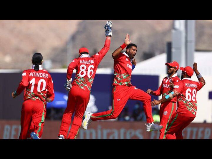 ICC T20 World Cup: Oman started the tournament with a win, beat PNG by 10 wickets, these big records were made in the match ICC T20 World Cup: Oman ने जीत के साथ किया टूर्नामेंट का आगाज़, PNG को 10 विकेट से हराया, मैच में बने ये बड़े रिकॉर्ड
