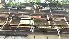 Building collapse: টানা বৃষ্টির জেরে বড়বাজারে ভেঙে পড়ল বাড়ি । Bangla News