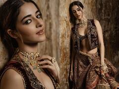 Ananya Pandey Looks: दुल्हन बनकर Ananya Pandey ने अपनी खूबसूरती से किया सबको फेल, सोशल मीडिया पर छाया जलवा