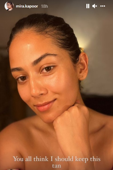 Beach Bum' Mira Rajput Shares Perfect Selfie With Hubby Shahid Kapoor From Maldives- See Pics