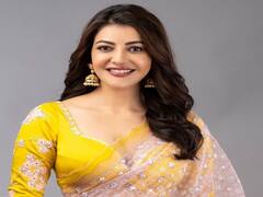 Kajal Aggarwal pics: புடவையில் பளபளக்கும் காஜல்...சிரிப்பில் ஜொலிக்கும் காஜல்...!