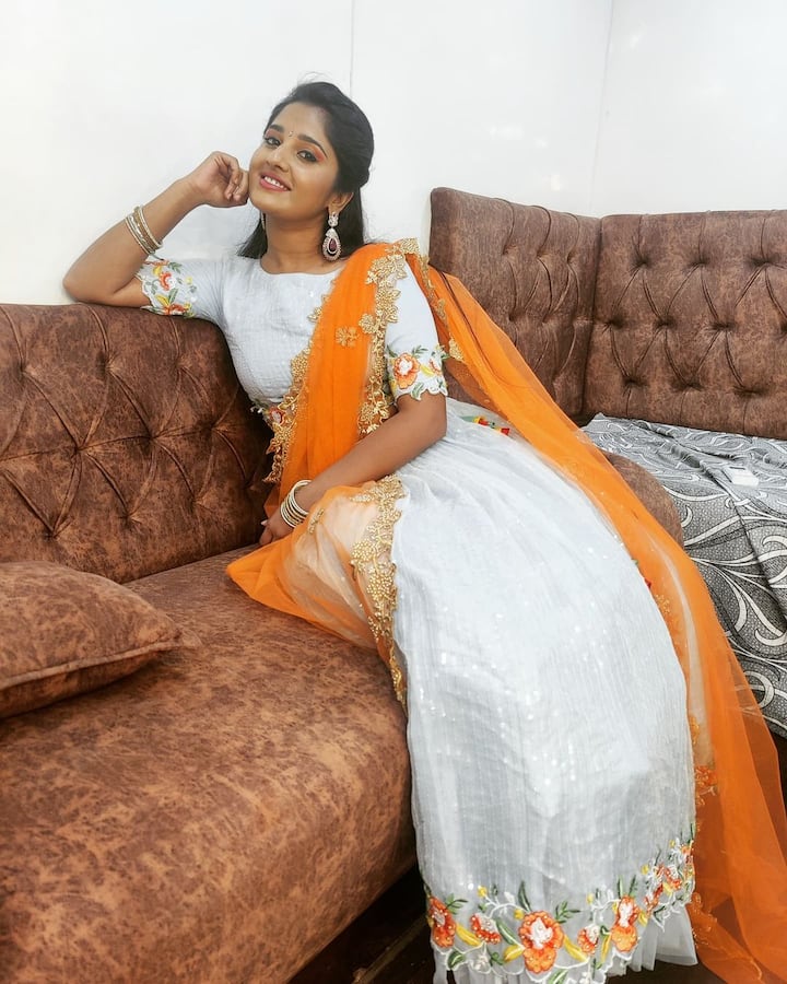 రక్త సంబంధం నటి మేఘన లోకేష్ లేటెస్ట్ ఫోటోలు(Image credit/ Meghana Lokesh Instagram)