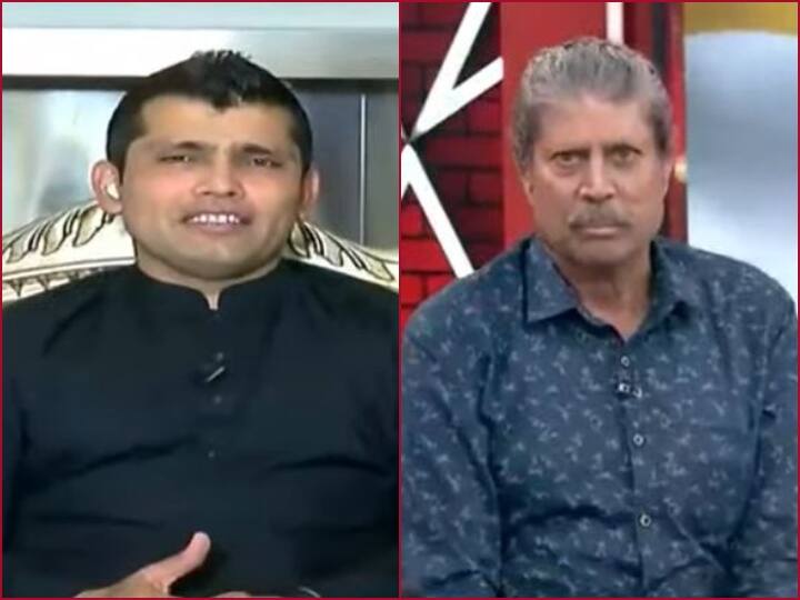 IND vs PAK: Kamran Akmal was praising Pak's bowling in ABP News' show World Winner, Kapil Dev stopped speaking like this IND vs PAK: एबीपी न्यूज के शो विश्व विजेता में कामरान अकमल कर रहे थे पाक की गेंदबाजी की तारीफ, कपिल देव ने इस तरह की बोलती बंद