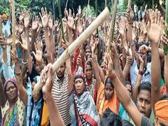 अपहरण के दो दिनों बाद भी मुखिया प्रत्याशी के भाई का नहीं मिला सुराग, नाराज लोगों ने जमकर किया हंगामा