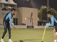 MS Dhoni: T20 WC के लिए Dhoni ने कसी कमर, इन खिलाड़ियों को कराया जमकर अभ्यास