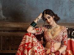 Ananya pandey: अनन्या पांडेचा ब्रायडल लूक चर्चेत