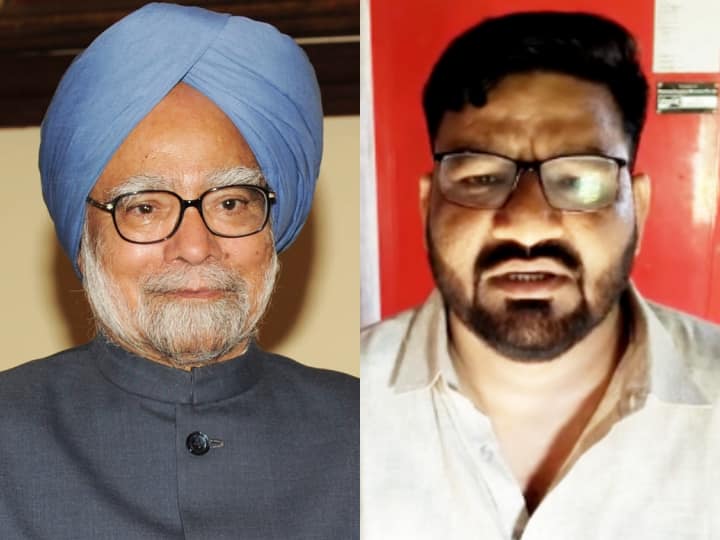 Jharkhand Minister Hafizul Hasan Ansari Paid Tribute to Former PM Manmohan Singh ann झारखंड सरकार के मंत्री ने जिंदा में ही मनमोहन सिंह को दे दी श्रद्धांजलि, गलती के बाद अब हो रही किरकिरी