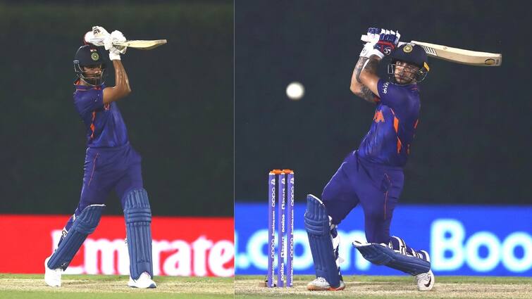 ICC T20 WC 2021: India won the match by 7 wickets against England in Warm up Match at Dubai International Stadium Ind vs Eng, Match Highlights:: ભારતે વોર્મઅપ મેચમાં ઈંગ્લેન્ડને 7 વિકેટથી હરાવ્યું, ઈશાન કિશનના 70 રન